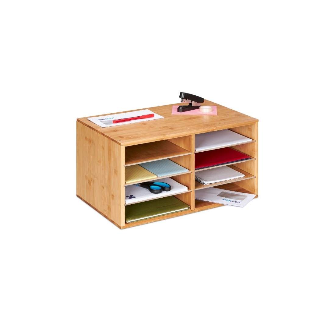 Dokumentfack i bambu | Hem & Hobby | Pryloteket