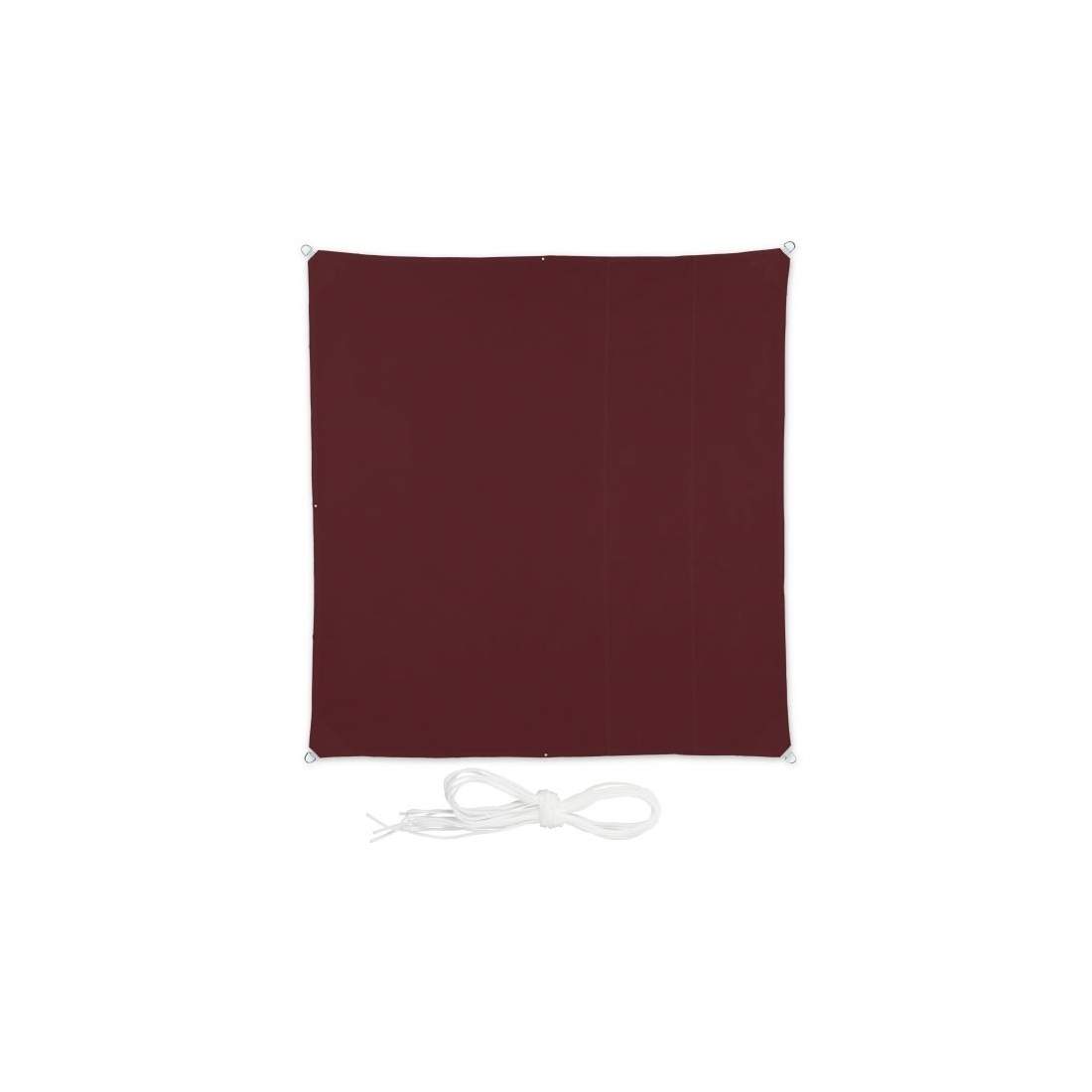 Sun segel fyrkantig rödbrun | Hem & Hobby - Hem & Hushåll - Balkong | Pryloteket