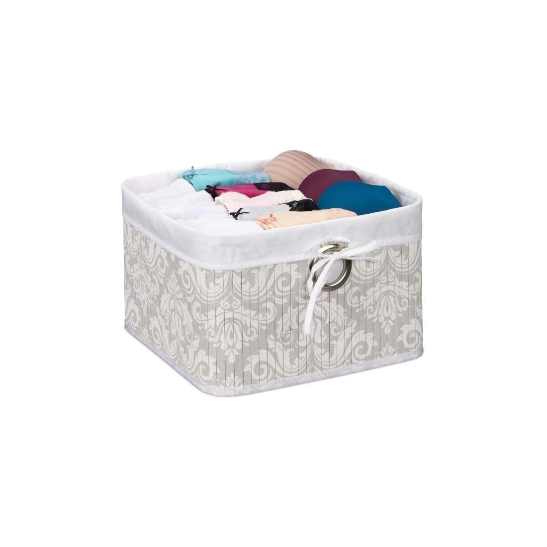 Förvaringskorg i bambu | Mode & Accessoarer - Accessoarer | Pryloteket