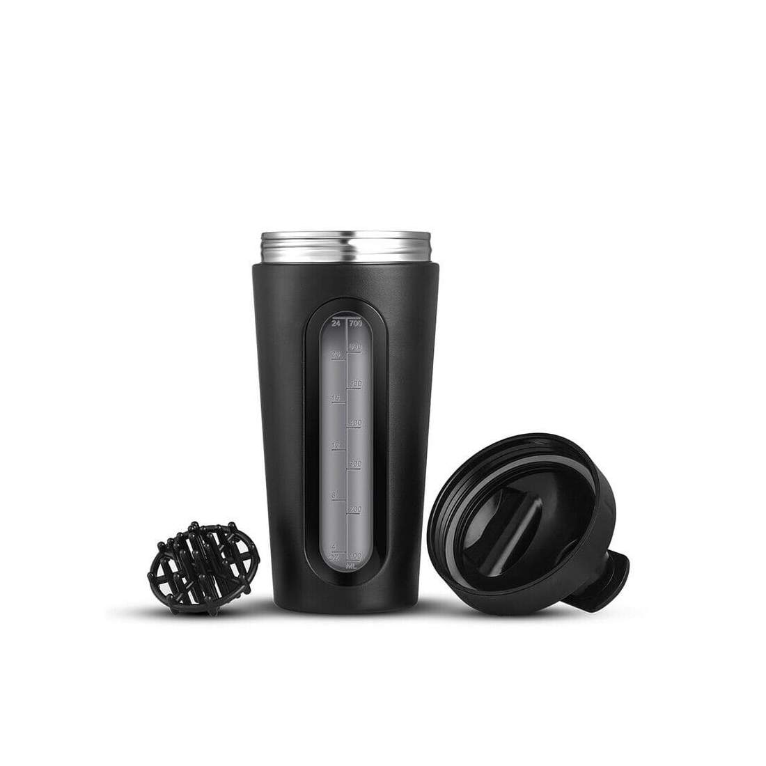 Stainless steel shaker, 700 ml White eStore