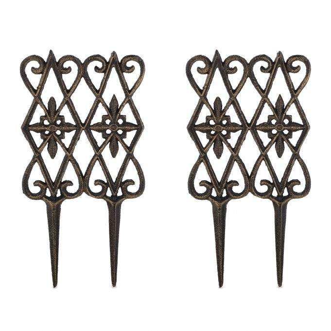 Rabatt staket romantisk 2 paneler | Hem & Hobby | Pryloteket