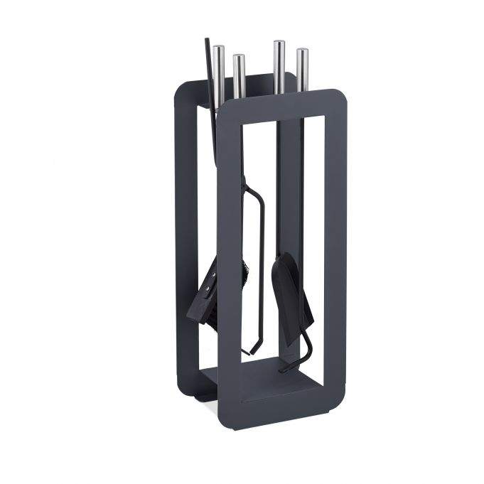 Pejs 5 dele i grå/sølv