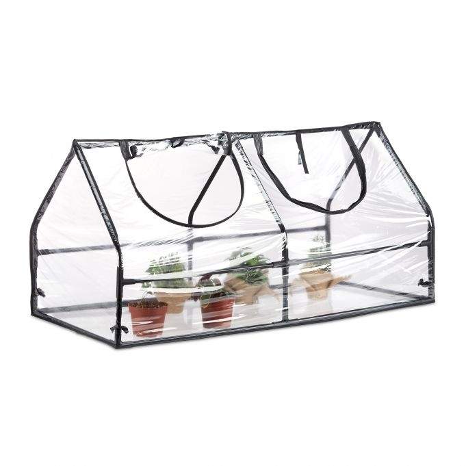 Drivhus PVC med 2 vinduer