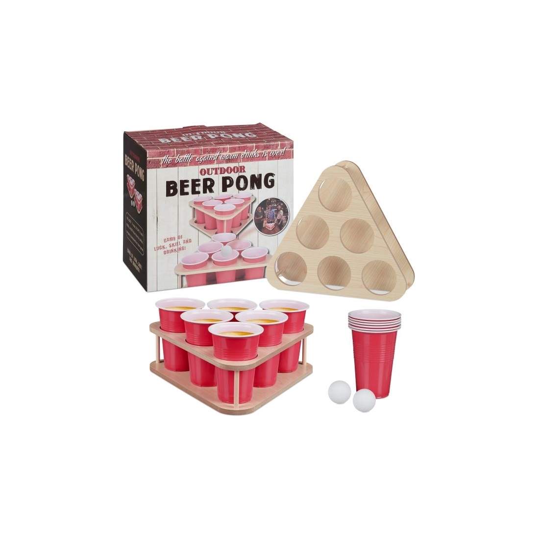 Beer Pong Set | Leksaker & Spel - Sällskapsspel - Partyspel - Dryckesspel | Pryloteket