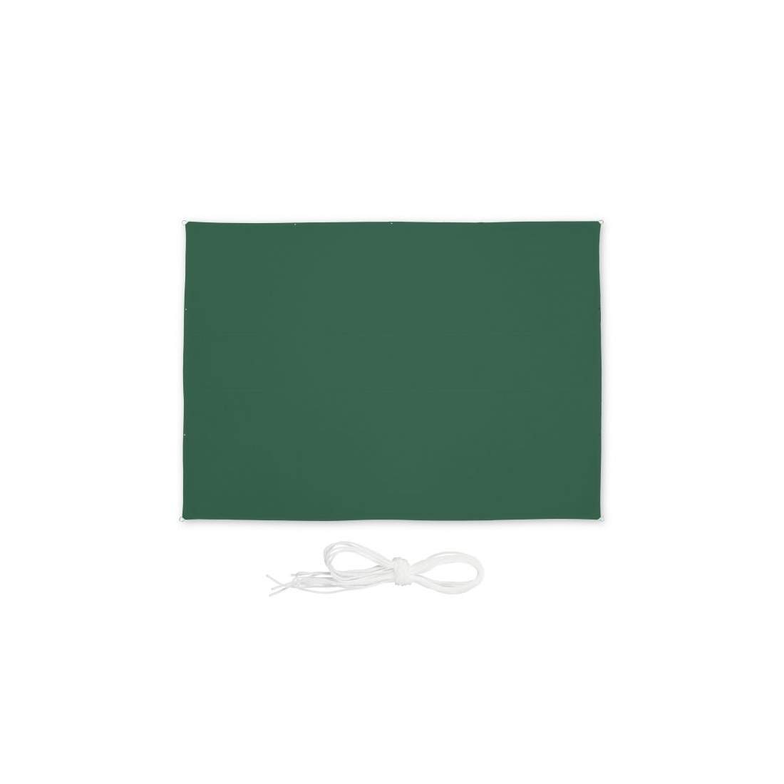 Solsegel rektangulärt grönt | Hem & Hobby - Hem & Hushåll - Balkong | Pryloteket