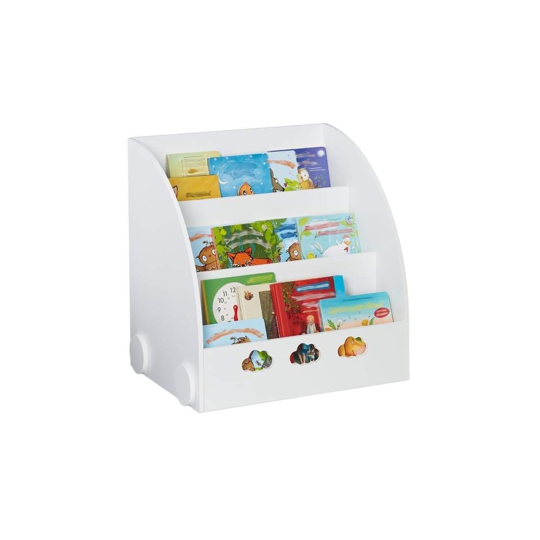Barnbokhylla i vitt | Leksaker & Spel - Leksaker | Pryloteket