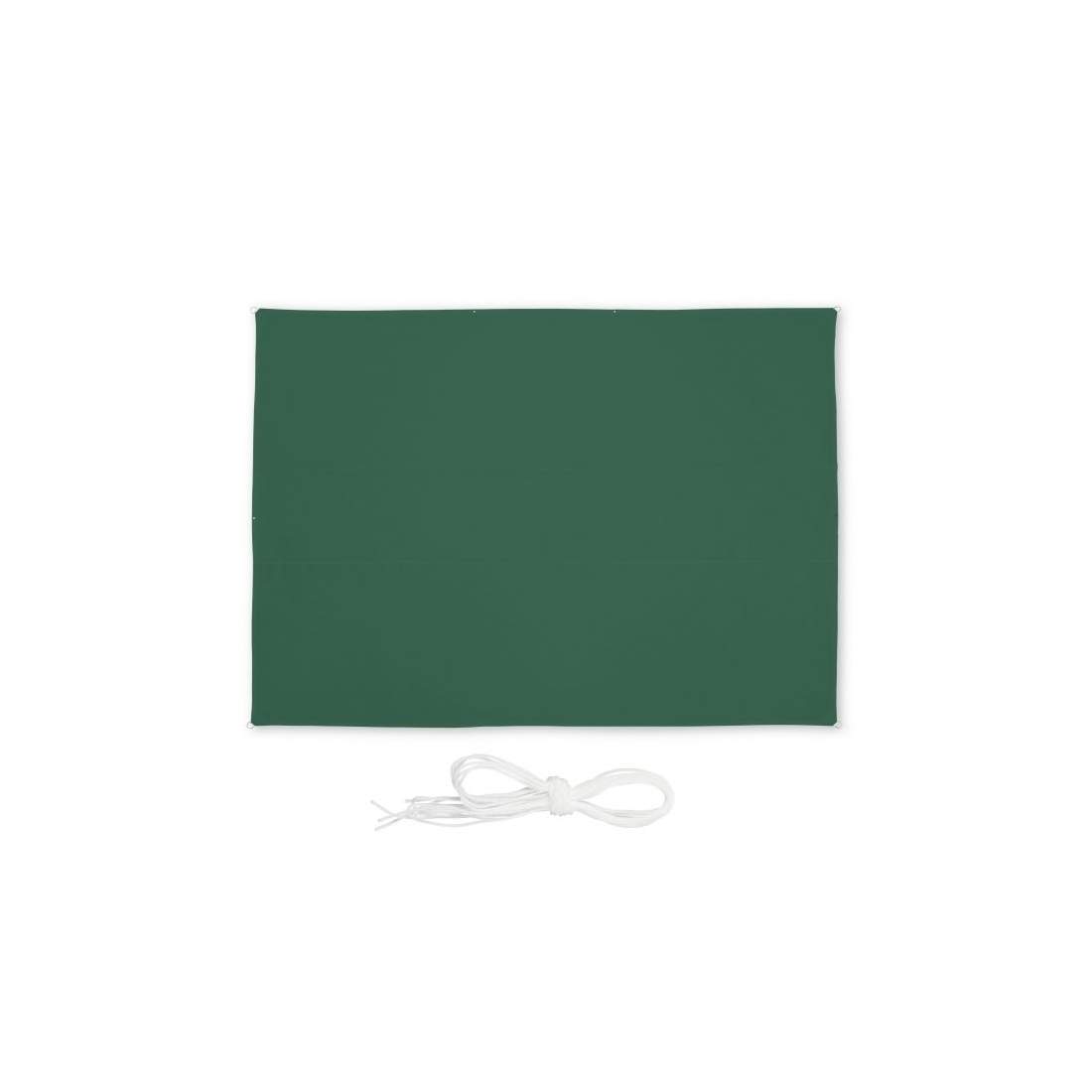 Solsegel rektangulärt grönt | Hem & Hobby - Hem & Hushåll - Balkong | Pryloteket