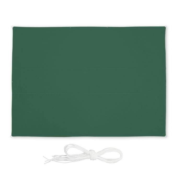 Solsejler rektangulært grønt