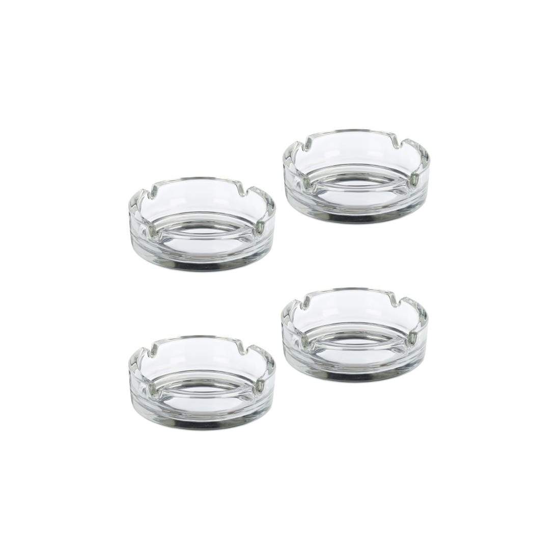 Glasaskfat - set om 4 | Hem & Hobby - Hem & Hushåll - Balkong | Pryloteket