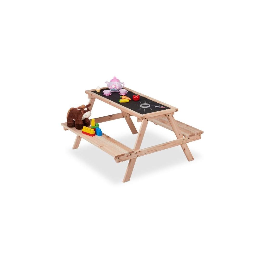 Bänkbord för barn med svarta tavlan | Hem & Hobby | Pryloteket