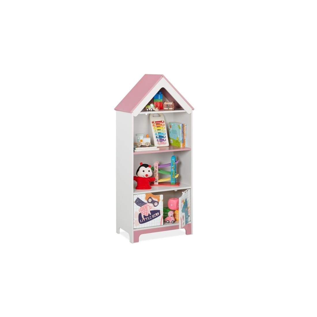 Barnhylla Heroine med dörrar | Leksaker & Spel - Leksaker | Pryloteket