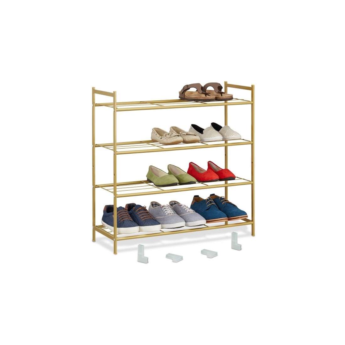 Stapelbar skohylla med 4 hyllor | Hem & Hobby - Hem & Hushåll - Förvaring & Organisering - Skohylla | Pryloteket