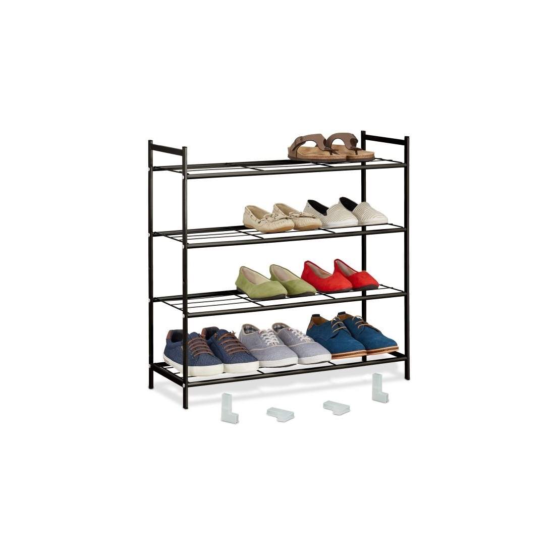 Stapelbar skohylla med 4 hyllor | Hem & Hobby - Hem & Hushåll - Förvaring & Organisering - Skohylla | Pryloteket
