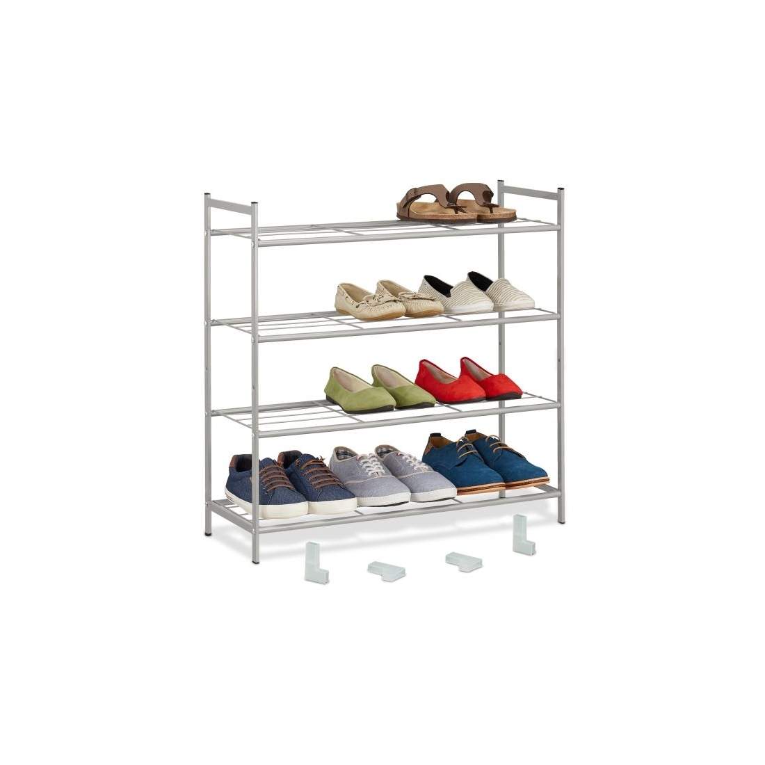 Stapelbar skohylla med 4 hyllor | Hem & Hobby - Hem & Hushåll - Förvaring & Organisering - Skohylla | Pryloteket