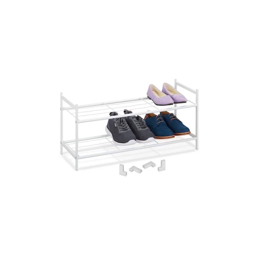 Stapelbar skohylla med 2 hyllplan | Hem & Hobby - Hem & Hushåll - Förvaring & Organisering - Skohylla | Pryloteket