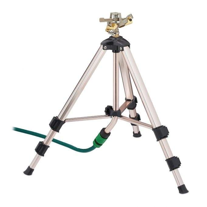 Havesprinkler med justerbart stativ