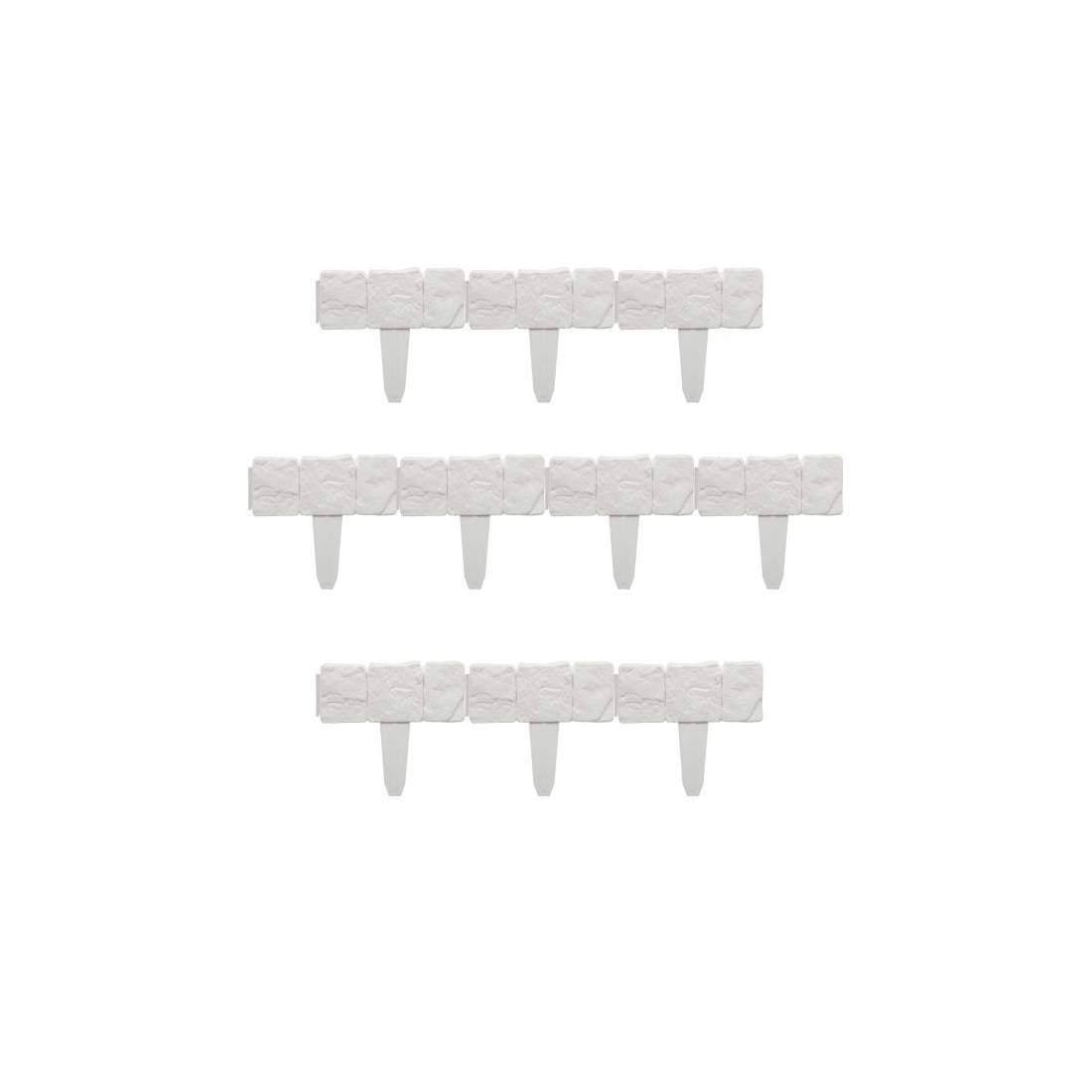 Rabatterad sten-look set om 10 st vita | Hem & Hobby | Pryloteket
