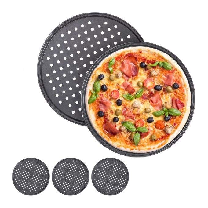 5 stk. runde pizzapander