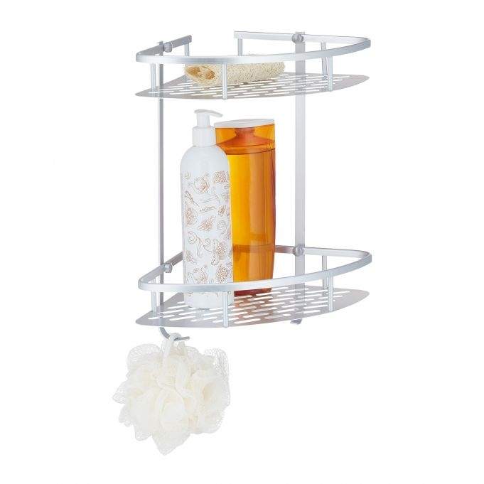 Brusehylde med 2 hylder