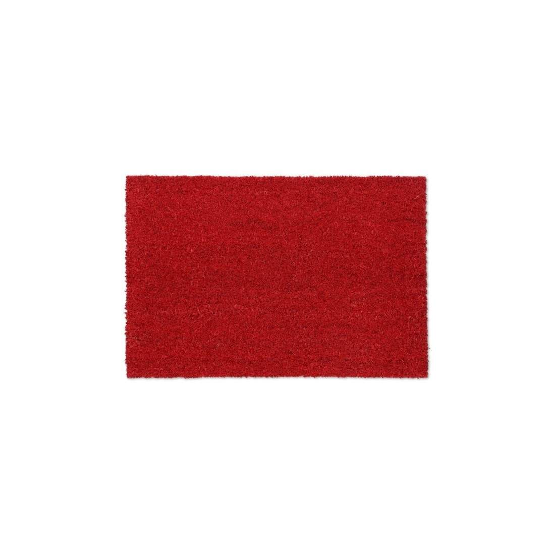 Röd kokosfiber dörrmatta | Hem & Hobby - Hem & Hushåll - Inredning & Dekoration - Dörrmattor | Pryloteket