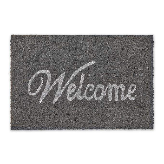 Dørmåtte "Welcome" lavet af kokosfiber