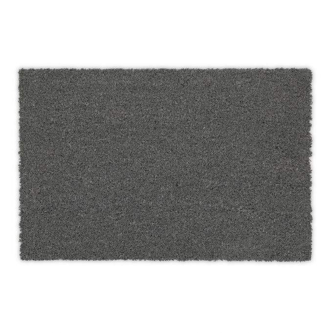 Grå kokosfiber dørmåtte