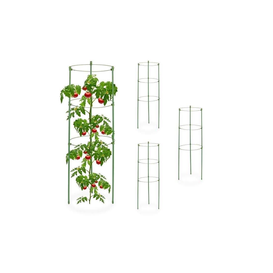 Gröna plantstöd 60 cm, set om 4 | Hem & Hobby - Hem & Hushåll - Balkong | Pryloteket