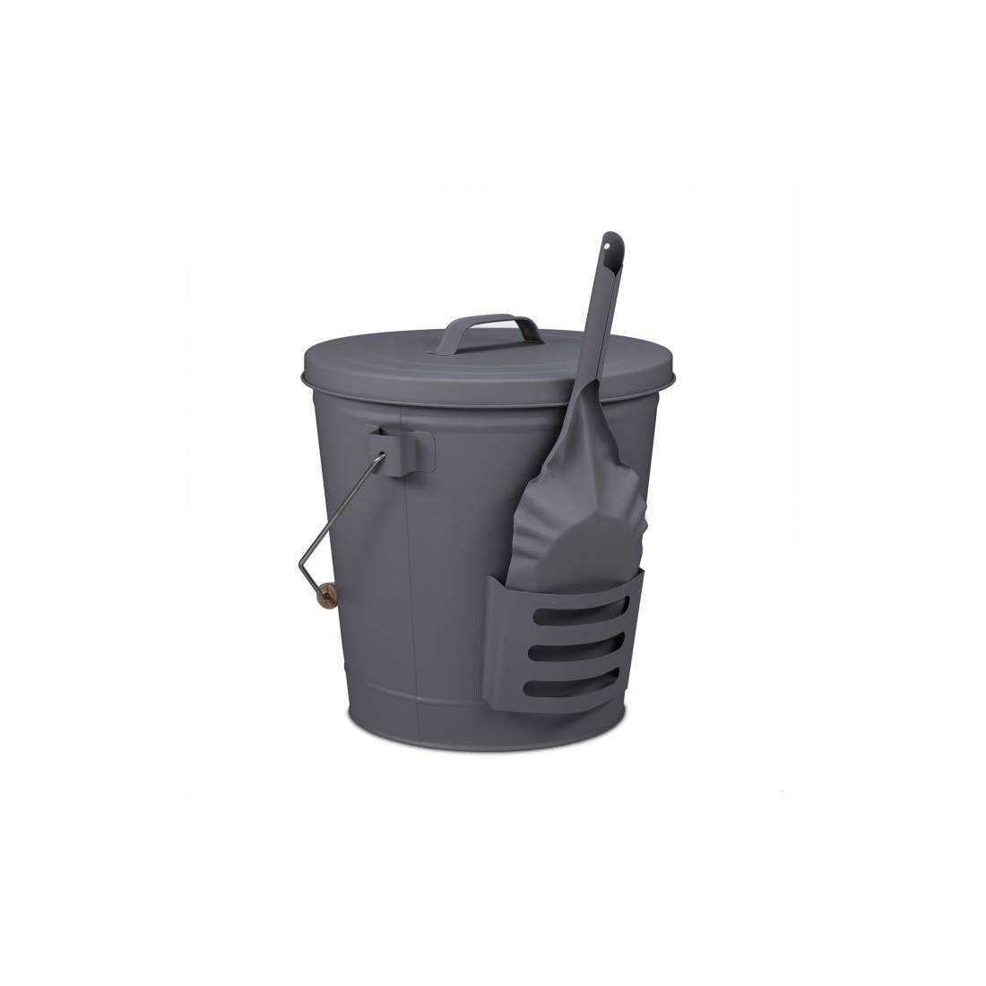 Askhink med lock och askskyffel | Elektronik - Tillbehör Mobil & Surfplatta - Mobiltillbehör - Mobilkablar - Tillbehör | Pryloteket