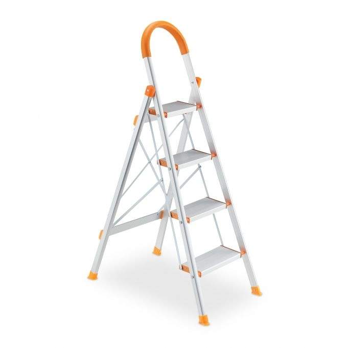 Sammenklappelig trappestige med håndtag