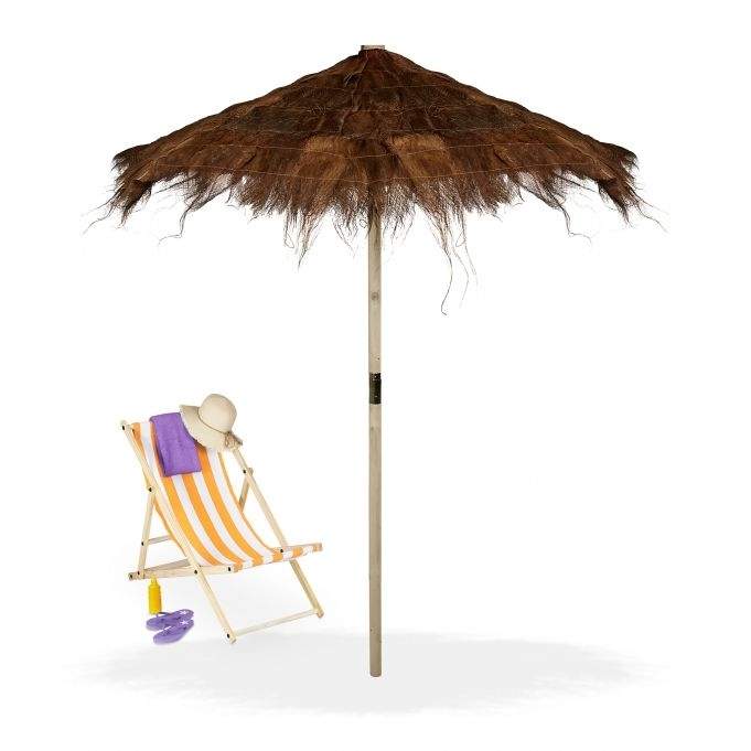 Hawaii palmehår parasol