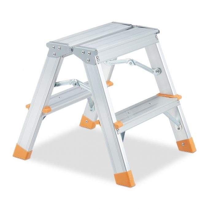 Dobbeltsidet aluminium trappestige