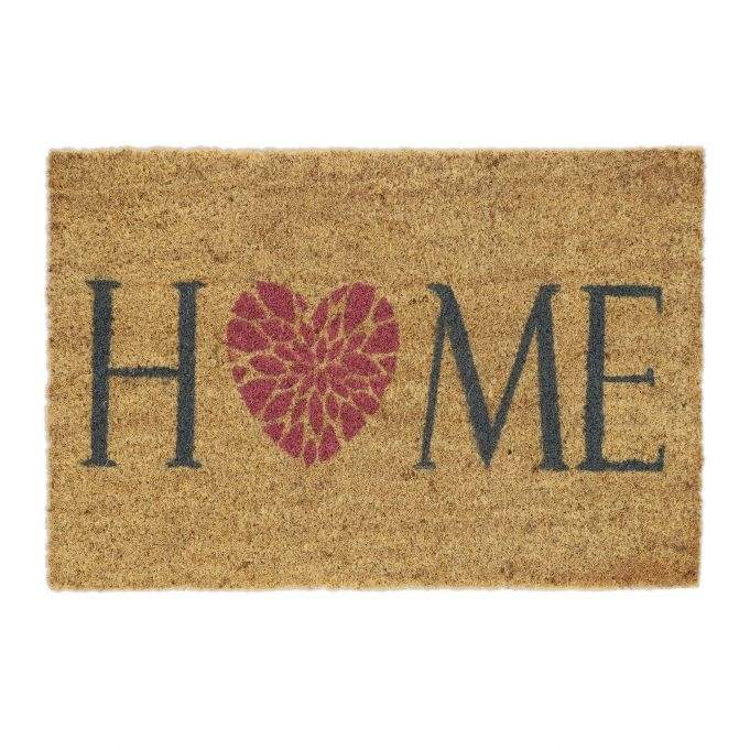 Dørmåtte kokosfiber "Hjem"