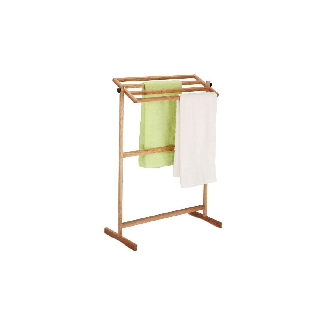 Handdukshängare stående valnöt | Hem & Hobby - Hem & Hushåll - Textil - Handdukar | Pryloteket