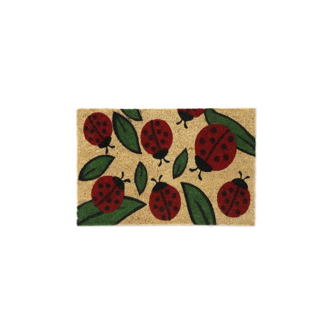 Dörrmatta kokosfiber nyckelpigor | Hem & Hobby - Hem & Hushåll - Inredning & Dekoration - Dörrmattor | Pryloteket