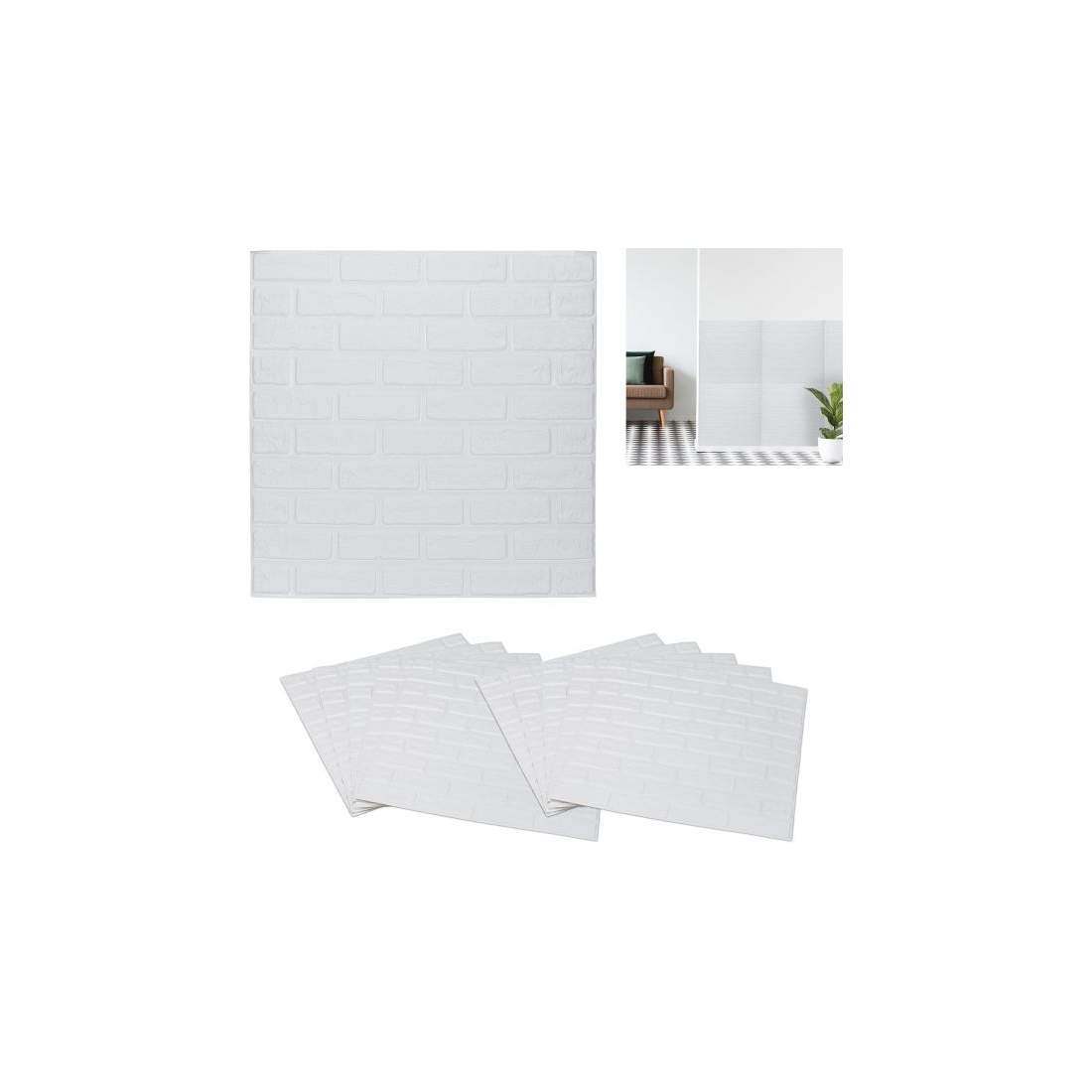 Dekorplast tegelset om 10 st | Hem & Hobby | Pryloteket