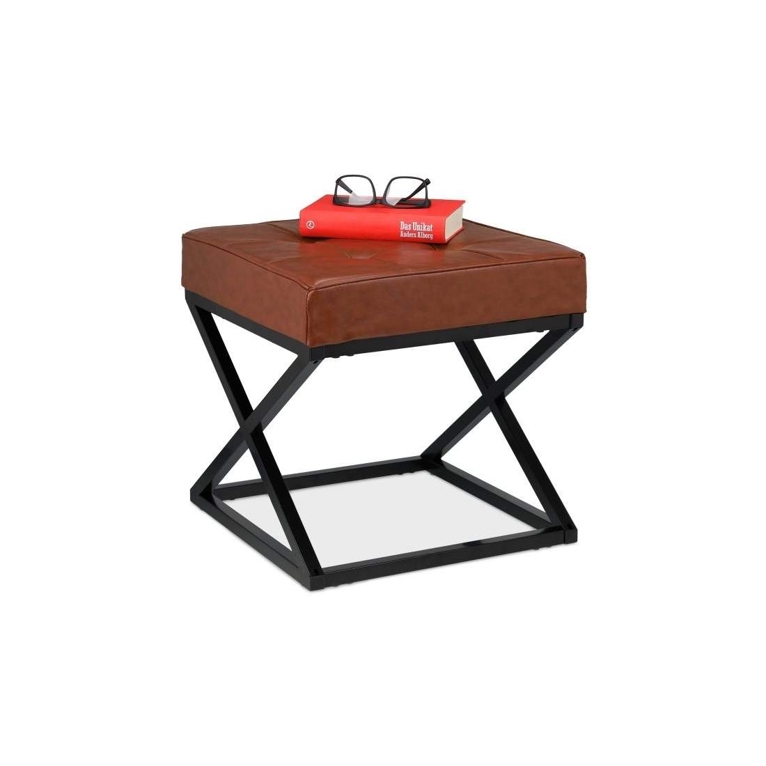 Pall med konstläder | Hem & Hobby - Hem & Hushåll - Sovrum | Pryloteket