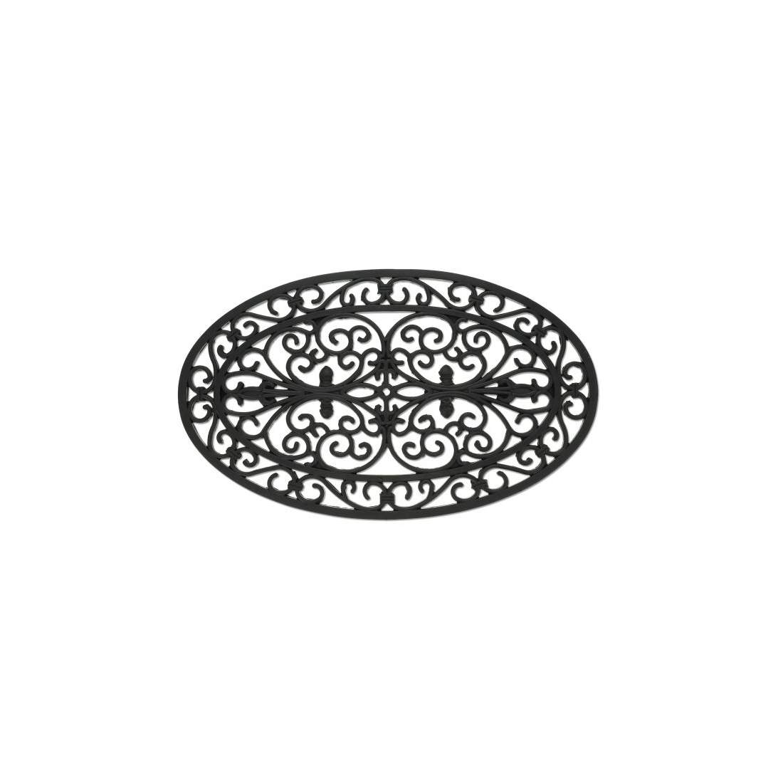 Dörrmatta gummiprydnad oval | Hem & Hobby - Hem & Hushåll - Inredning & Dekoration - Dörrmattor | Pryloteket