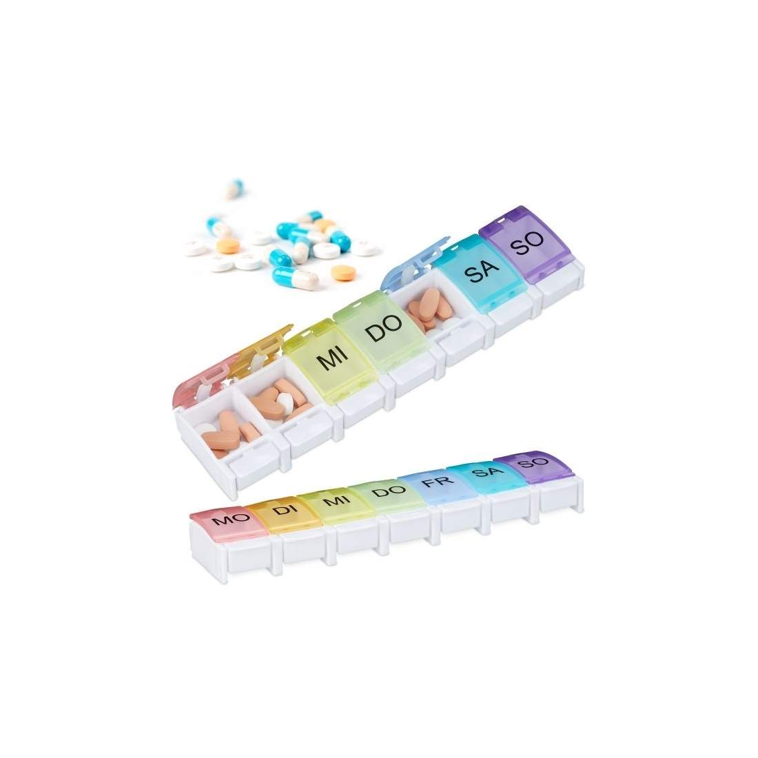 Tablettbox 7 dagars set om 2 | Hem & Hobby - Hem & Hushåll - Tvätt | Pryloteket