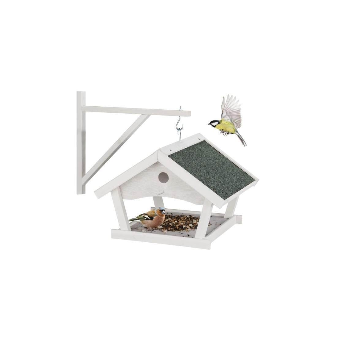 Vägghängt fågelbord vitt | Hem & Hobby - Hem & Hushåll - Balkong | Pryloteket