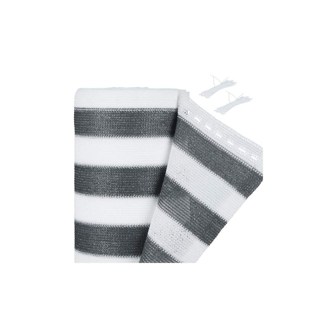 Integritetsskydd 1,2 m gråvit | Hem & Hobby - Hem & Hushåll - Balkong | Pryloteket