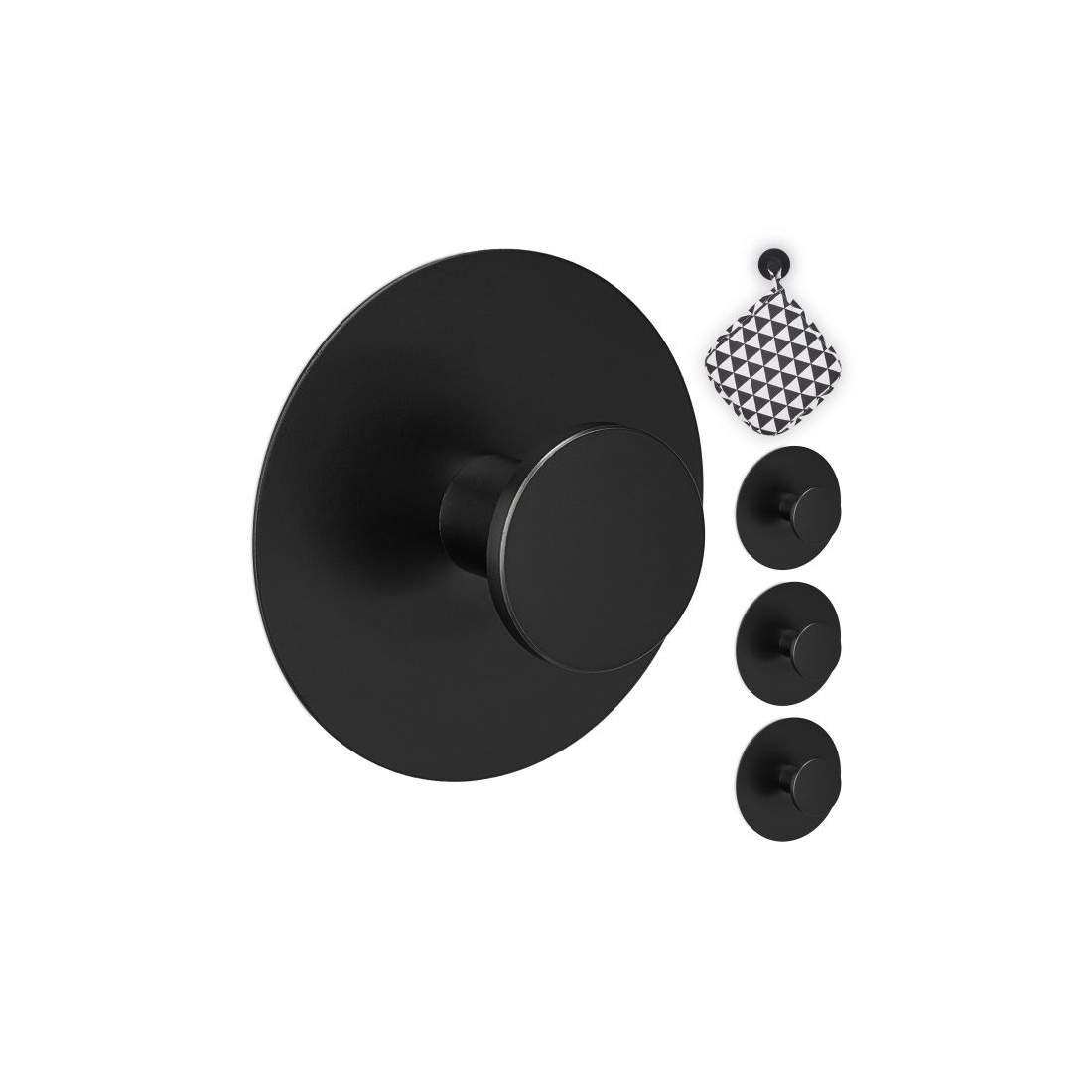 Självhäftande krokar i set om 4 | Hem & Hobby - Hem & Hushåll - Textil - Handdukar | Pryloteket