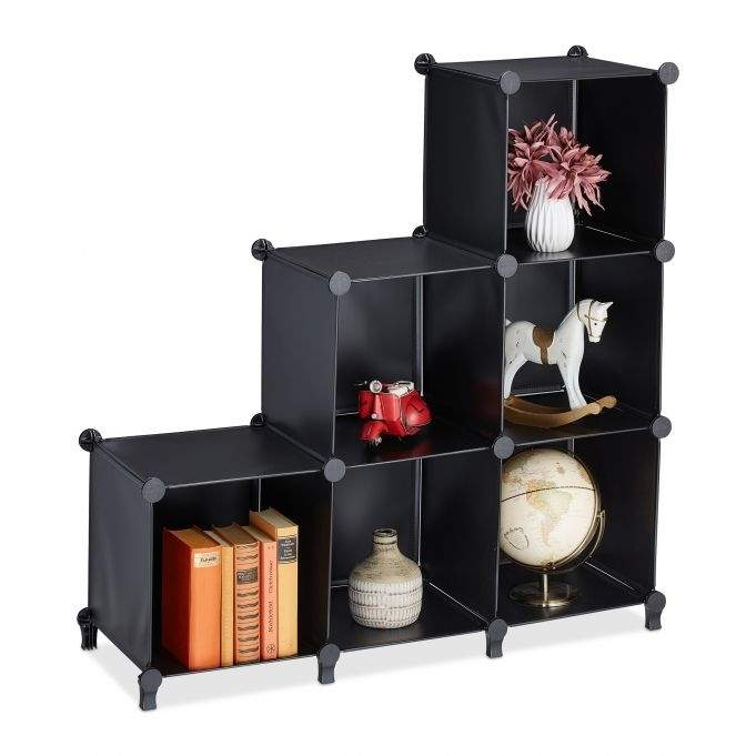 Hyldesystem med 6 terninger