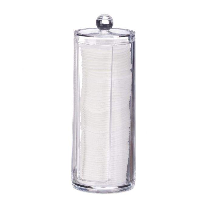 Dispenser til vatrondeller med låg