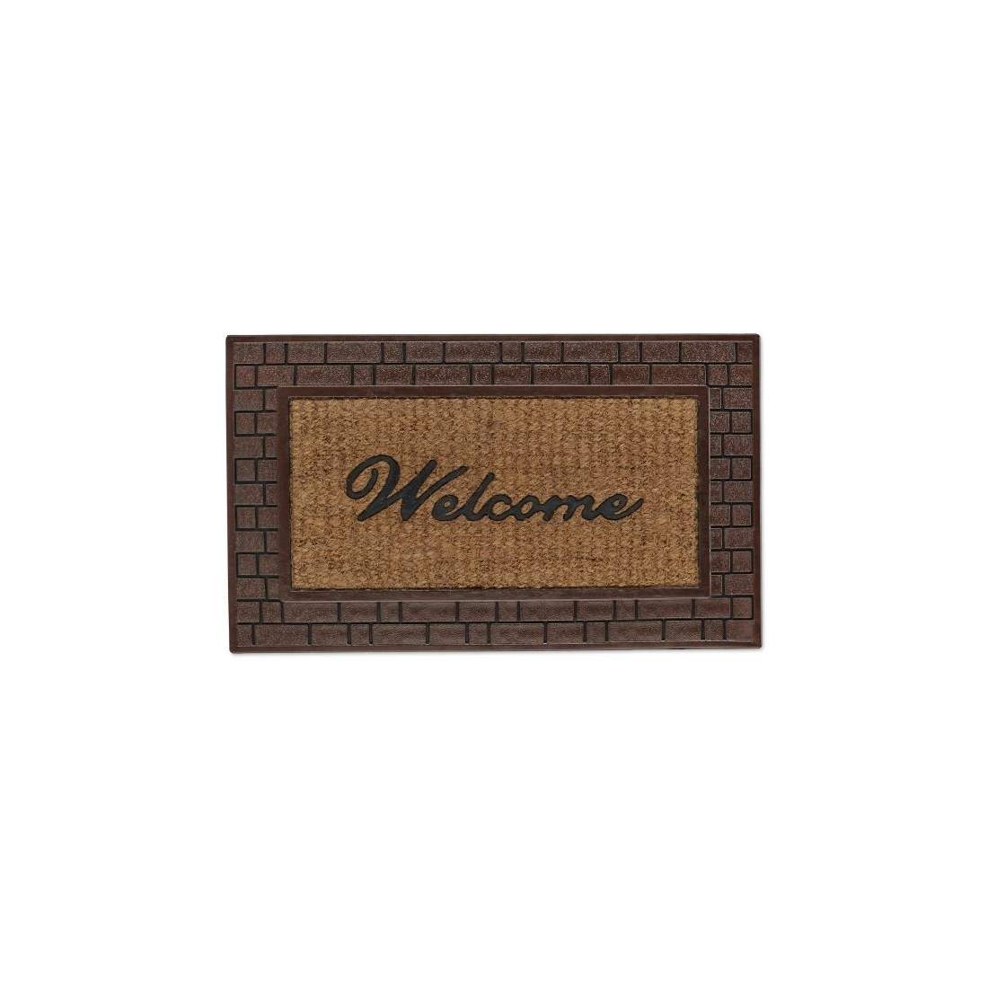 Dörrmatta ""Welcome"" gummi & kokos | Hem & Hobby - Hem & Hushåll - Inredning & Dekoration - Dörrmattor | Pryloteket