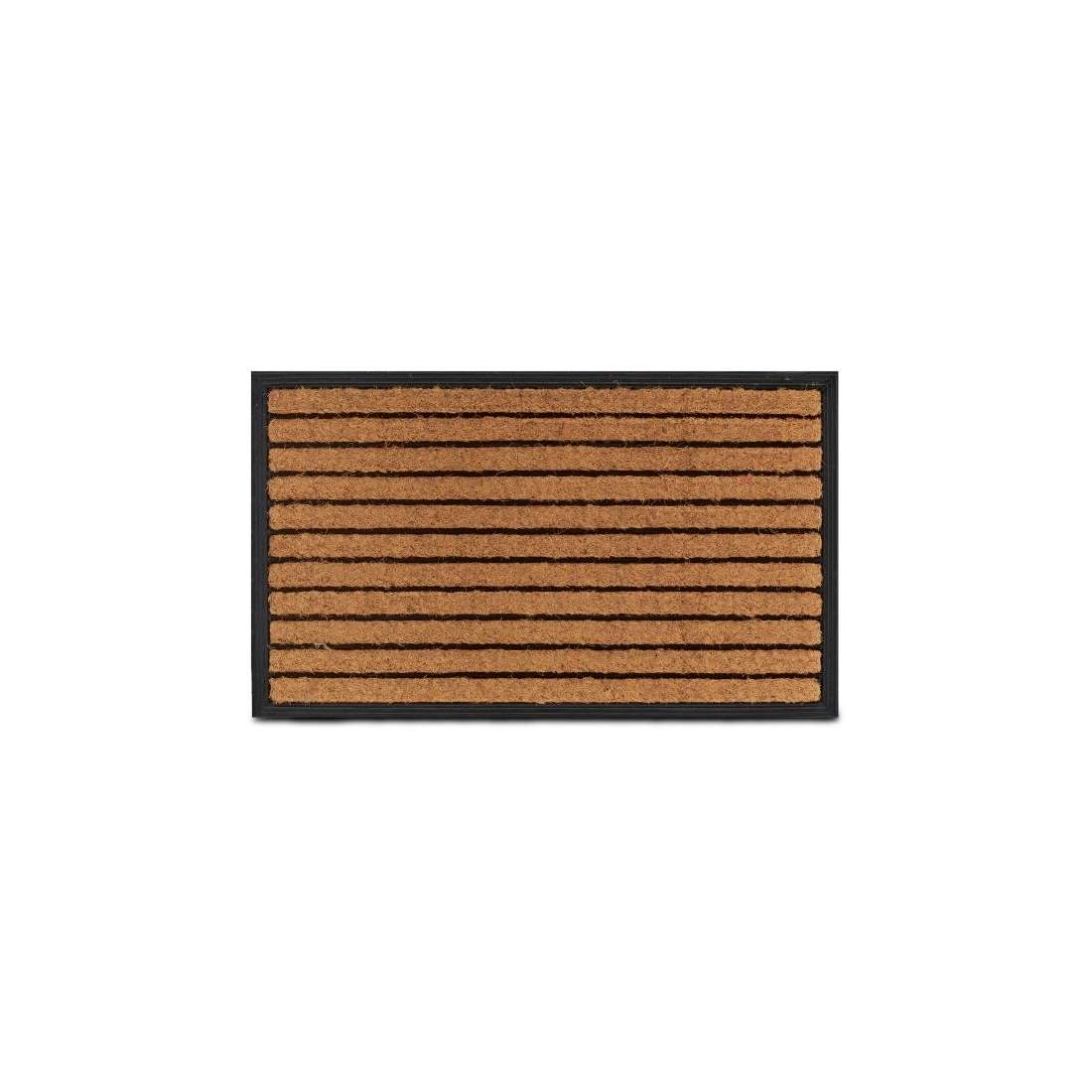 Dörrmatta ""randigt"" gummi & kokos | Hem & Hobby - Hem & Hushåll - Inredning & Dekoration - Dörrmattor | Pryloteket