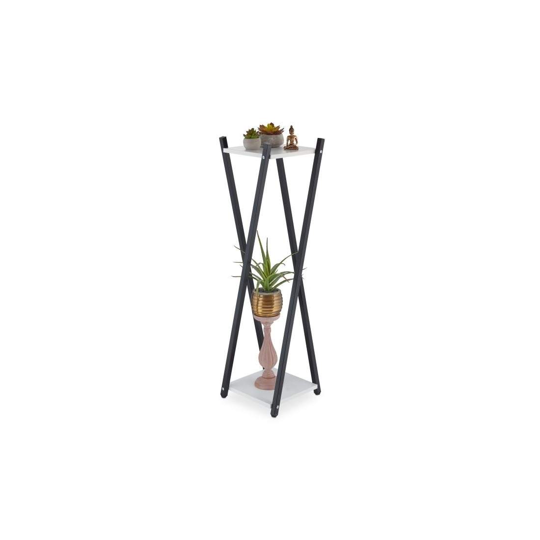 Hög blommig piedestal med 2 hyllplan | Elektronik - Speltillbehör - Nintendo - Nintendo Switch - Skal | Pryloteket