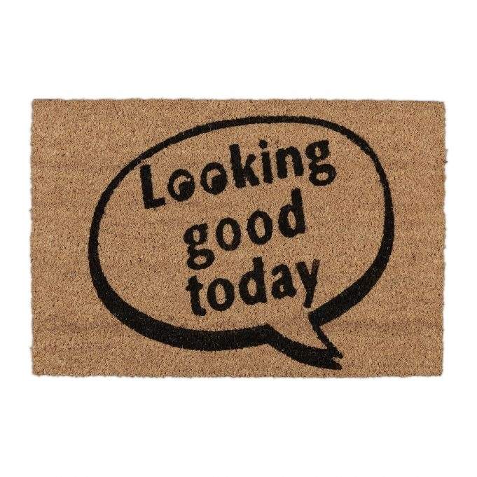 Dørmåtte Coconut "Ser godt ud i dag
