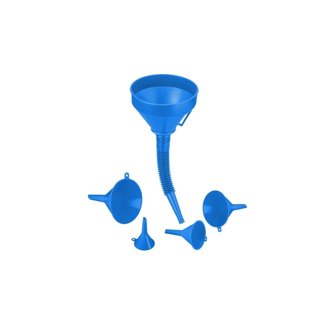 Blå tratt med slang | Hem & Hobby | Pryloteket