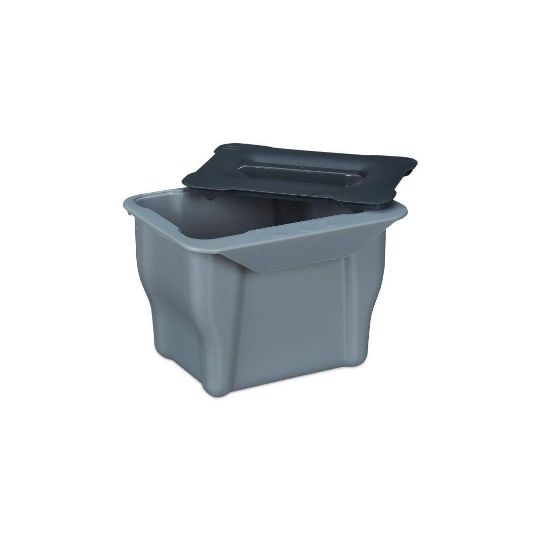 Ekologisk soptunna kök 5 l grå | Hem & Hobby - Hem & Hushåll - Kök - Köksredskap - Lock | Pryloteket