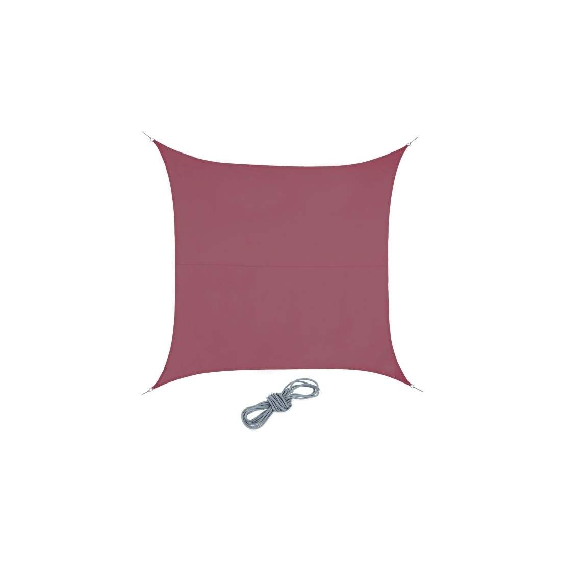 Sun sail square vinröd | Hem & Hobby - Hem & Hushåll - Balkong | Pryloteket